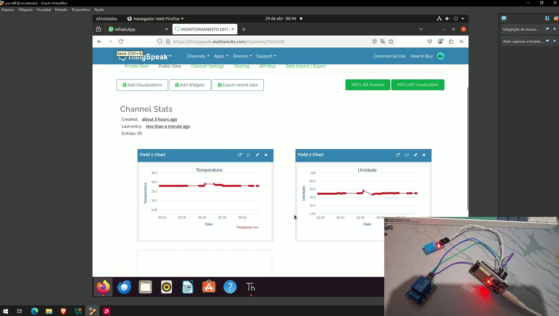 Monitoramento Estufa